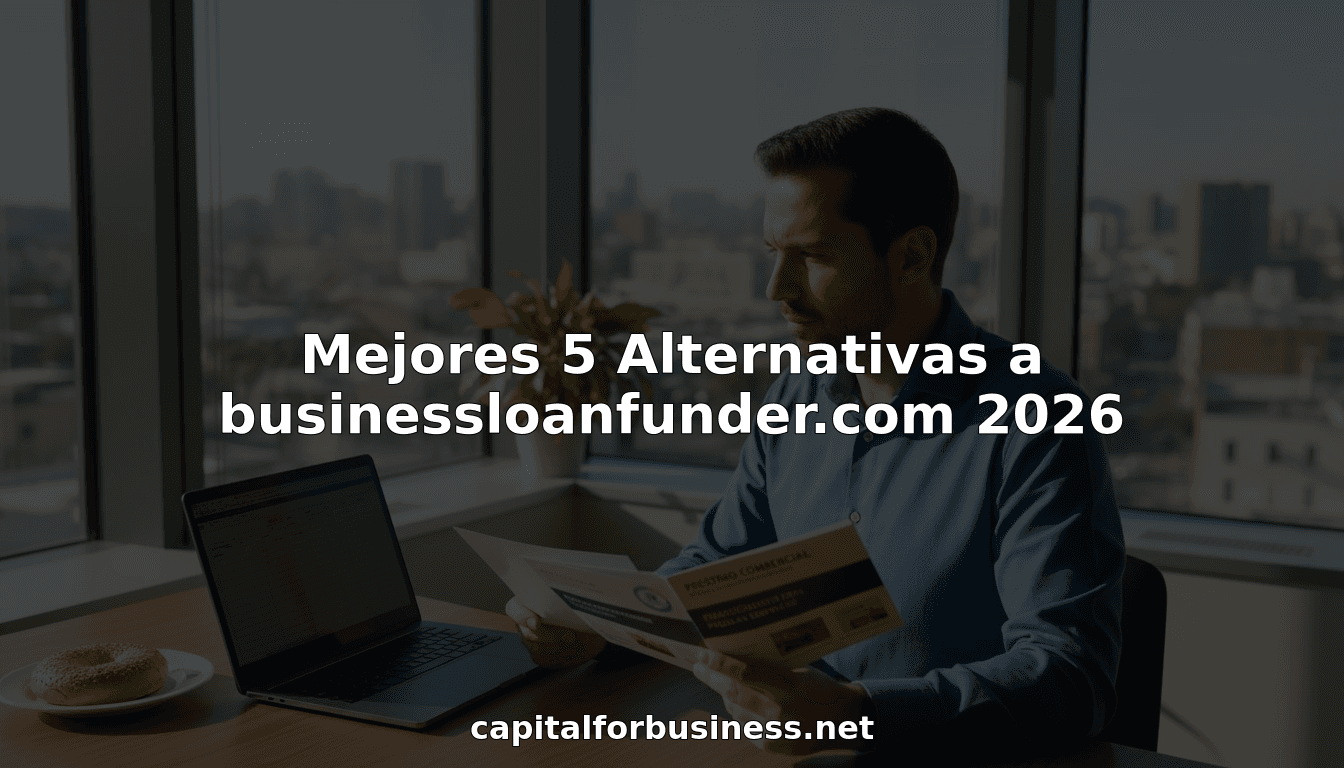 Mejores 5 Alternativas a businessloanfunder.com 2026