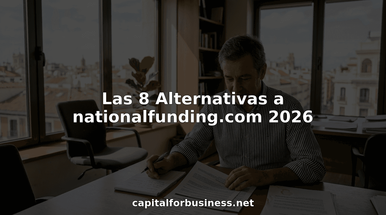 Las 8 Alternativas a nationalfunding.com 2026