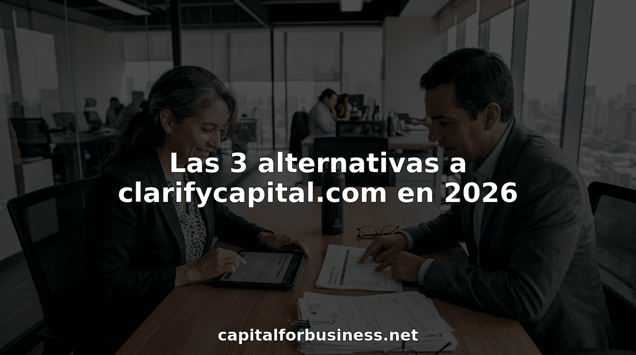 Las 3 alternativas a clarifycapital.com en 2026